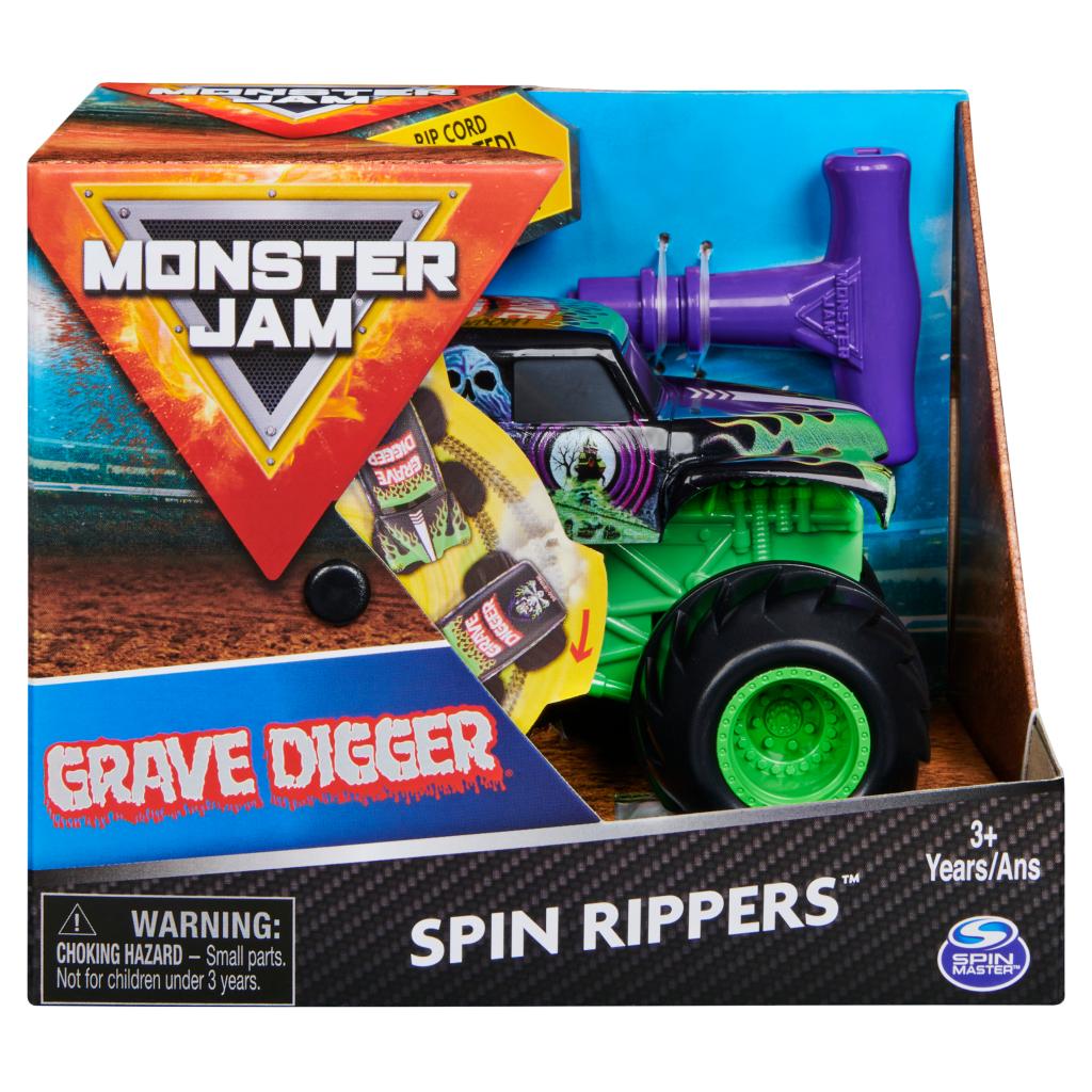 Monster Jam, Official Grave Digger Freestyle Force, Remote Control Car,  Monster Truck Toys for Boys Kids and Adults, 1:15 Scale